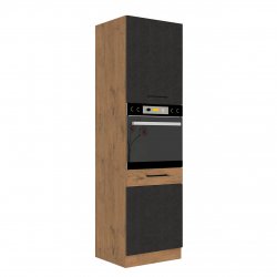 Dulap înalt pentru cuptor Woodline 60 DP-210 2F