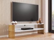 Comoda TV oval Zinzit Auriu